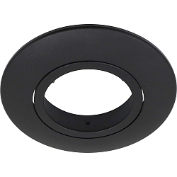 Afdekking QUICK/UNI INSTALL G2 rond, zwart mat