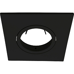 Afdekking QUICK/UNI INSTALL G2 vierkant, zwart mat