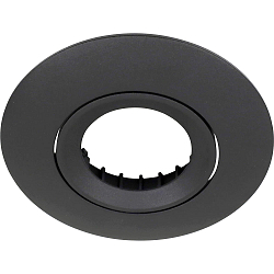 cover VELIA round, 6 pieces, black matt