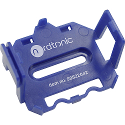 Montageklem BOX, blauw