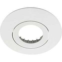 cover VELIA round, 6 pieces, white matt