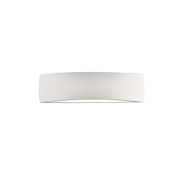 Wandarmatuur ALBA 16/3386-30 up down, overschilderbaar E14 IP20, opaal, wit dimbaar