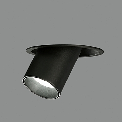 Plafondinbouwarmatuur GINA GU10 IP20, zwart 