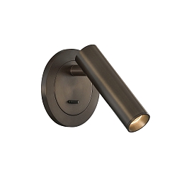 Wandinbouwarmatuur ATRIA 16/3925 met schakelaar, instelbaar IP20, brons