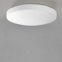 Wand- en plafondarmatuur MOON 969/28 E27 IP44, opaal, wit dimbaar
