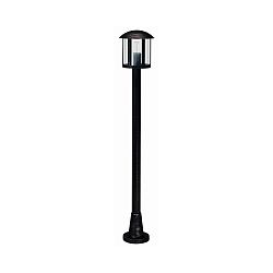 Padverlichting TYPE NO 4139 E27 IP44, zwart dimbaar