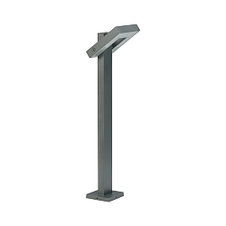 Lichtpaal TYPE NO 2091 hoekig, draaibaar IP54, antraciet