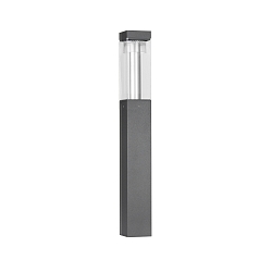 Lichtpaal TYPE NO 622298 symmetrisch IP54, antraciet, transparant