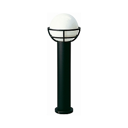 Lichtpaal TYPE NO 2030 rond E27 IP44, zwart mat dimbaar