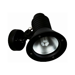 Buitenspot TYPE NO 2182 draaibaar E27 IP54, zwart mat dimbaar