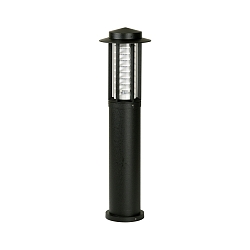 Lichtpaal TYPE NO 2203 rond, met omslag IP54, zwart mat dimbaar