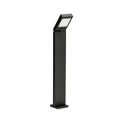 Lichtpaal TYPE NO 2296 hoekig, draaibaar IP44, zwart mat