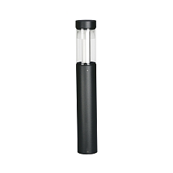 LED Bollard light Type No. 2297, symmetrical 360°, IP54, height 100cm, 18.5W 3000K 2000lm, DALI dimmable, black matt