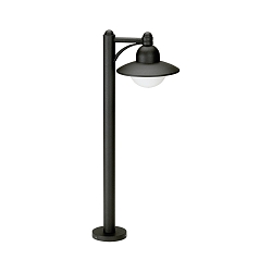 Padverlichting TYPE NO 4150 rond E27 IP44, zwart mat dimbaar