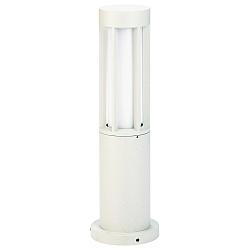 Sokkelarmatuur TYPE NO 0507 cilindrisch E27 IP44, wit