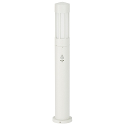 Lichtpaal TYPE NO 2249 cilindrisch, met bewegingsmelder E27 IP44, wit dimbaar
