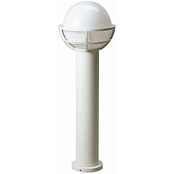 Lichtpaal TYPE NO 2030 rond E27 IP44, wit dimbaar