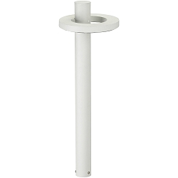 Lichtpaal TYPE NO 2093 rond, stijf IP54, wit