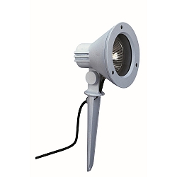 Lamp met grondpen TYPE NO 2156 met stekker, instelbaar, onbreekbaar E27 IP54, wit dimbaar