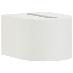 Buitenspot TYPE NO 2339 up down, rond IP44, wit mat 