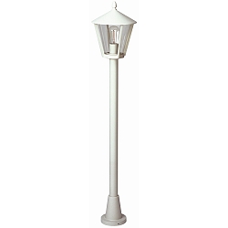 Padverlichting TYPE NO 4129 E27 IP44, wit mat dimbaar
