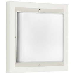 Wandarmatuur voor buitenshuis TYPE NO 6422 IP54, opaal, wit dimbaar