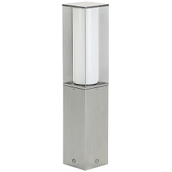 Sokkelarmatuur TYPE NO 0535 hoekig E27 IP44, rvs