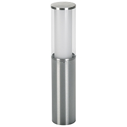 Sokkelarmatuur TYPE NO 0546 cilindrisch E27 IP44, rvs