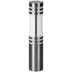 Sokkelarmatuur TYPE NO 0559 cilindrisch G24d-2 IP44, rvs dimbaar