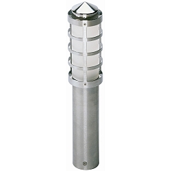Sokkelarmatuur TYPE NO 0584 E27 IP44, rvs