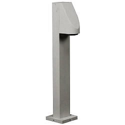 Lichtpaal TYPE NO 2077 GU10 IP43, zilver, transparant