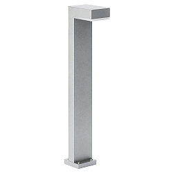 bollard lamp TYPE NO 2086 IP44, opal, silver
