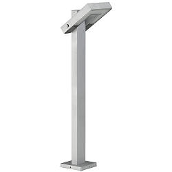 Lichtpaal TYPE NO 2091 hoekig, draaibaar IP54, zilver mat
