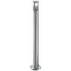 Lichtpaal TYPE NO 2244 cilindrisch G9 IP44, rvs mat dimbaar
