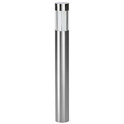 Lichtpaal TYPE NO 2246 cilindrisch E27 IP44, rvs dimbaar