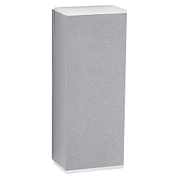 Wandarmatuur TYPE NO 2491 tweezijdig GU10 IP44, zilver, transparant dimbaar