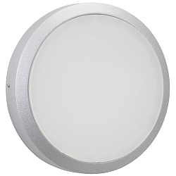 Wandarmatuur voor buitenshuis TYPE NO 6420 IP54, zilver dimbaar