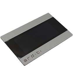 Bluetooth wandcontroller CASAMBI ARCA-ACE BT24 opbouwversie, programmeerbaar, zilver mat