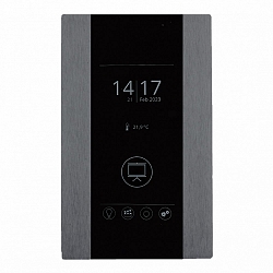 Bluetooth wandcontroller CASAMBI ARCA-ACE BT24 opbouwversie, programmeerbaar, donkergrijs