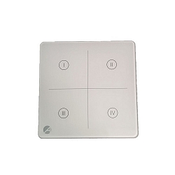 Bluetooth wandcontroller CASAMBI RWG4BT230 4-voudig, ingebouwde versie