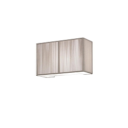 Wandarmatuur AP CLAVIUS 30 E14 IP20, zand dimbaar