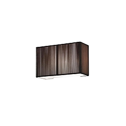 Wandarmatuur AP CLAVIUS 30 E14 IP20, tabak dimbaar