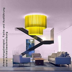 Ceiling luminaire PL SKIRT 2 150, E27, IP20, light green