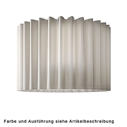 Ceiling luminaire PL SKIRT 100, E27, IP20, light grey