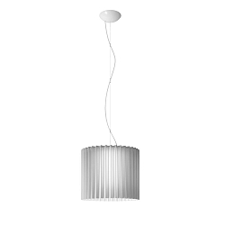 Pendelarmatuur SP SKIRT 050 E27 IP20, wit dimbaar