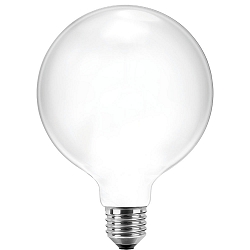 Blulaxa LED Filament Lamp Globe RETRO opal, 9,5cm, 300�, E27, warmwhite, glass, 7W