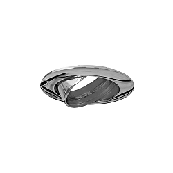 Inbouwframe rond, instelbaar, chroom