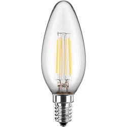 Filamentlamp kaarsvorm C35 schakelbaar E14 4,5W 470lm 2700K 300� CRI > 90 
