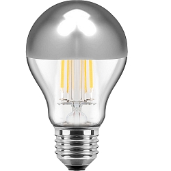Kopspiegellamp standaardvorm A60 schakelbaar E27 7W 645lm 2700K 180� CRI > 80 