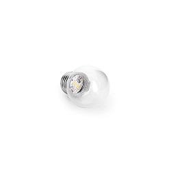 LED Lamp druppel G45 E27 0,8W 50lm 1800K 270� 